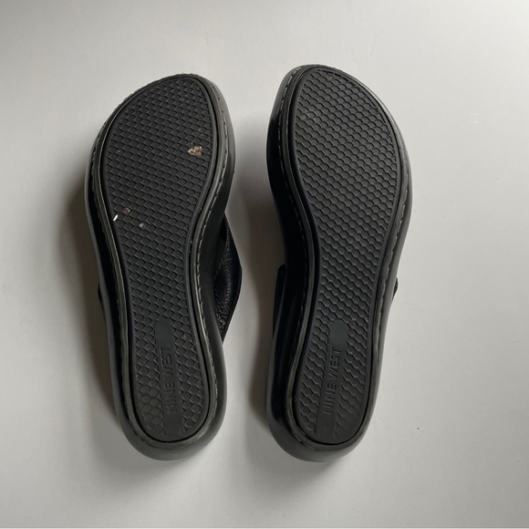 Nine West Sandals Black Sz 8 - Picture 5 of 5